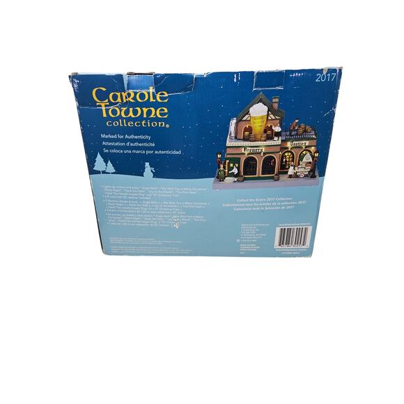 Carole Towne 2017 Harvey\'s Hoppy Stein Light Up Music Christmas Village Beer